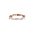 Pink Gold Moissanite Bracelet